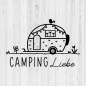 Preview: Vinyl Sticker Campingliebe